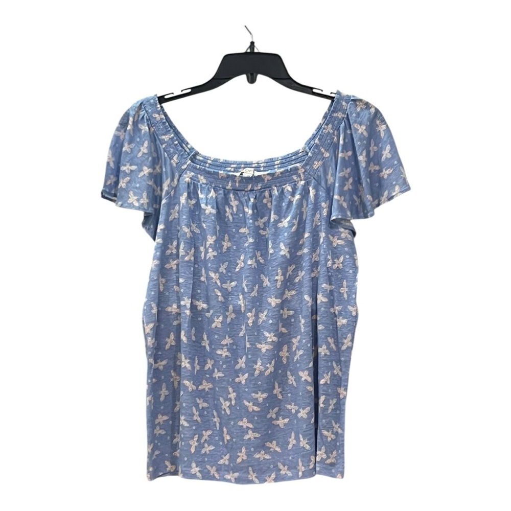 Blue Floral Women's Top BOX27
